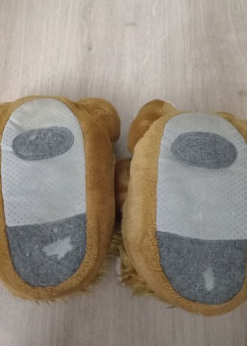 Twigy Kahverengi Aslan Peluş panduf 36-37 numara uygundur