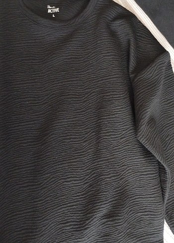 Kadın Siyah Uzun Kollu Sweatshirt