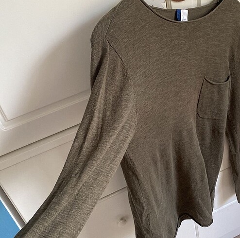 H&M h&m divided basic uzun kollu ince dokuma