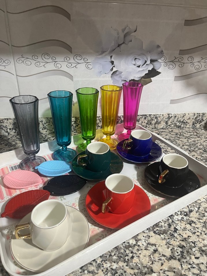 Renklı fıncan setı - Görsel 3