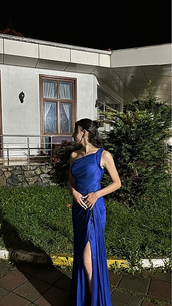s Beden mavi Renk Ayşe's Rose Abiye