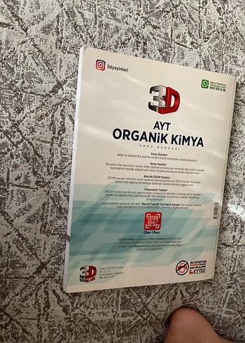 AYT Organik Kimya 3D Soru Bankası