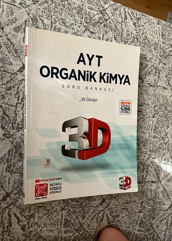 AYT Organik Kimya 3D Soru Bankası