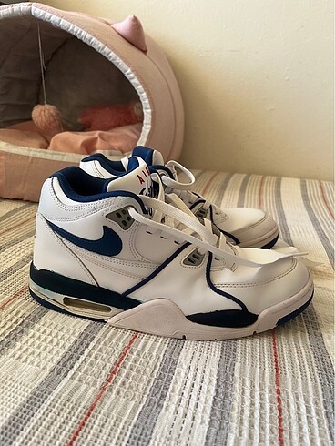 Orijinal Nike air flight mavi beyaz