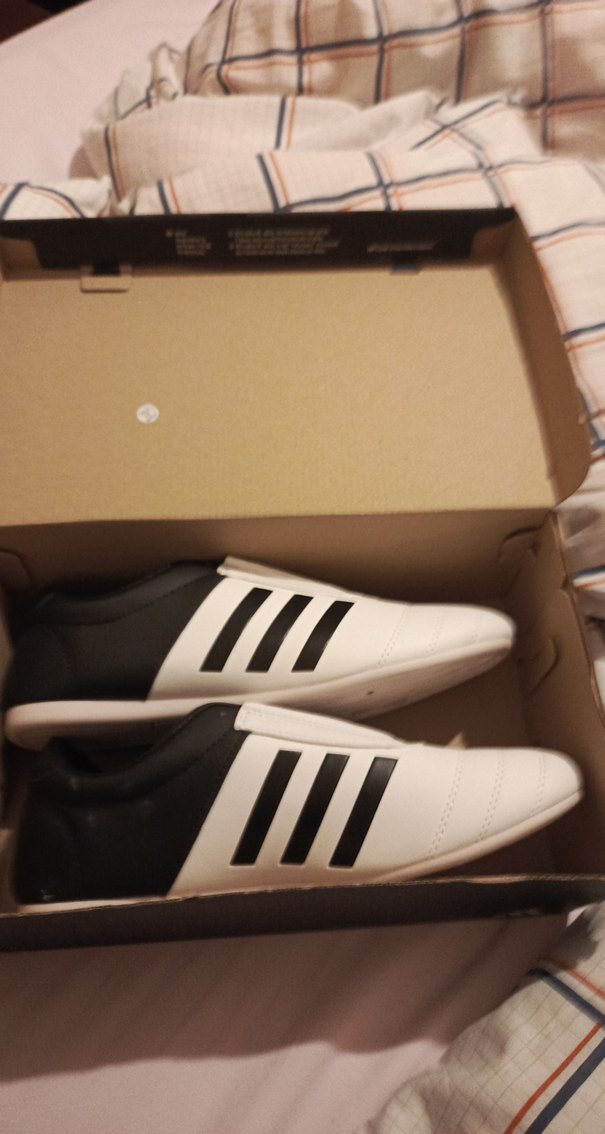 beyaz Erkek adidas ayakkabı - Görsel 3