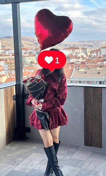 1 kere giydim sadece