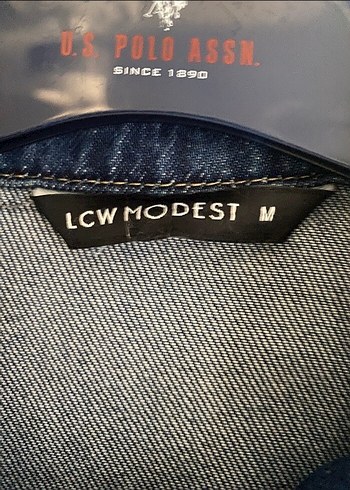 Düğmeli Lacivert Kadın Denim Ceket - Görsel 3