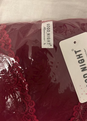 Bordo Uzun Kollu kadife Kadın Pijama Takımı - Görsel 3