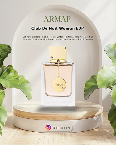 Chanel ARMAF Club De Nuit Woman - 5 ML DEKANT