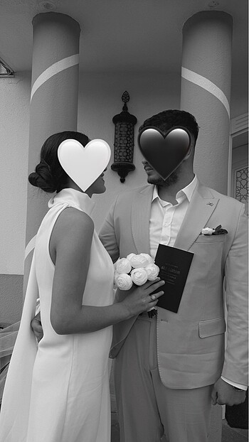 m Beden beyaz Renk Nikah/Nişan/Söz elbisesi