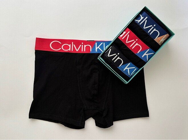 m Beden Calvin Klein 3?lü Boxer Set
