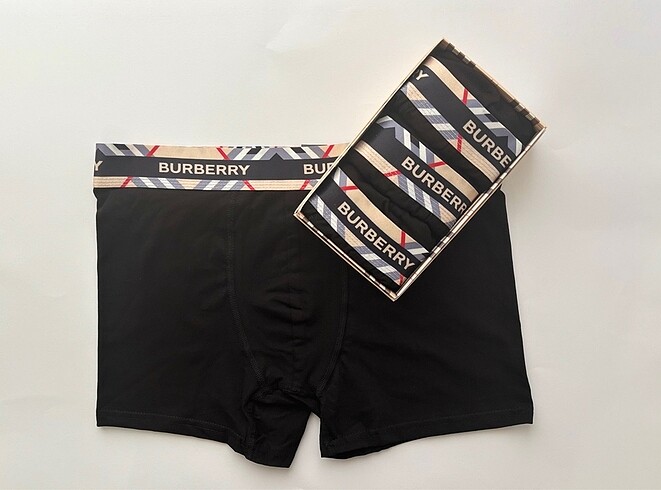 l Beden Burberry 3?lü Boxer Set