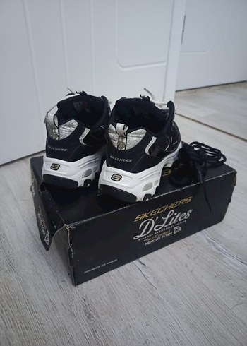Skechers D'Lites Siyah Platform Spor Ayakkabı
