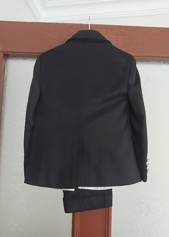 Klasik Siyah Düğmeli Damatlık Ceket - Görsel 2