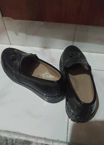 Erkek çocuk Siyah Klasik Tokalı Ayakkabı - Görsel 3