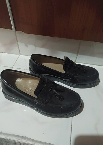 Erkek çocuk Siyah Klasik Tokalı Ayakkabı - Görsel 2