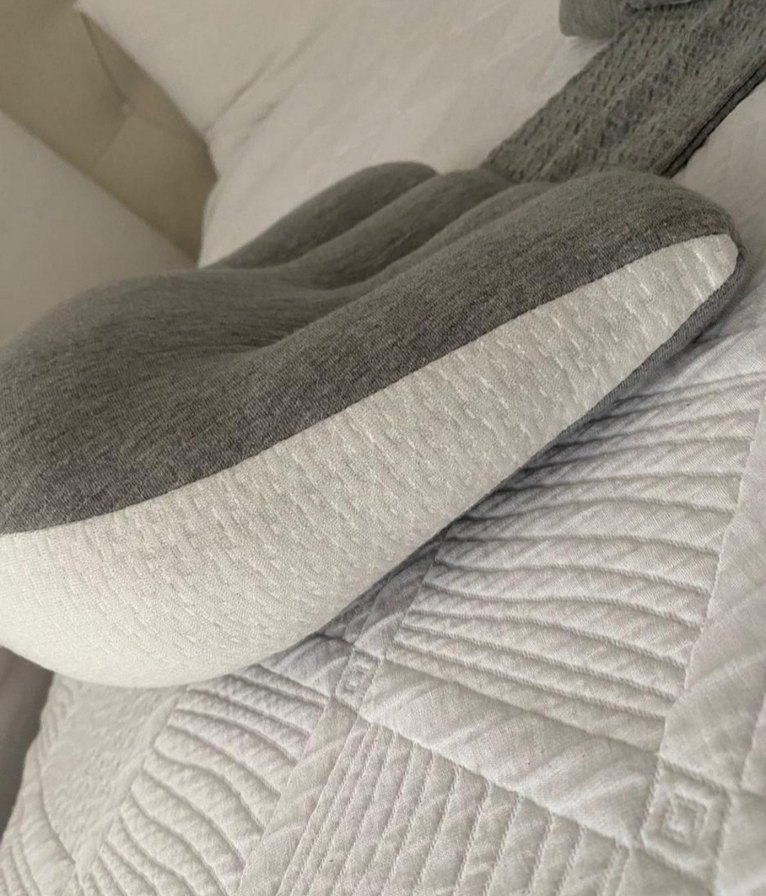 Gri Desensiz Hamile ve Emzirme Yastığı - Görsel 5