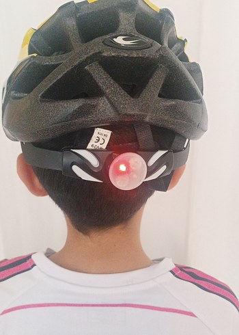 Sarı Siyah Baskılı Biker Motosiklet Kaskı - Görsel 4