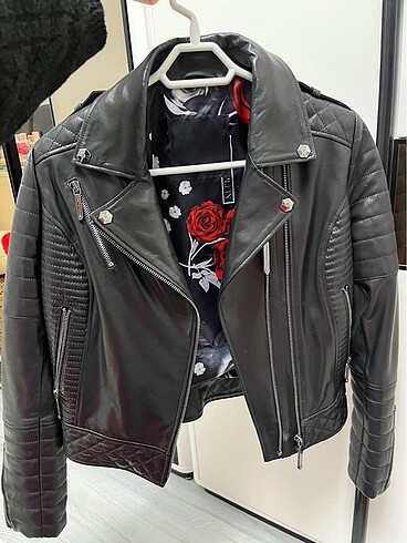 Philipp Plein Orijinal deri ceket