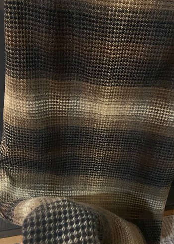 Kahverengi Midi Piliseli Kadın Etek - Görsel 2