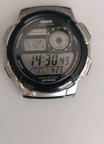 Casio saat çalışıyor 