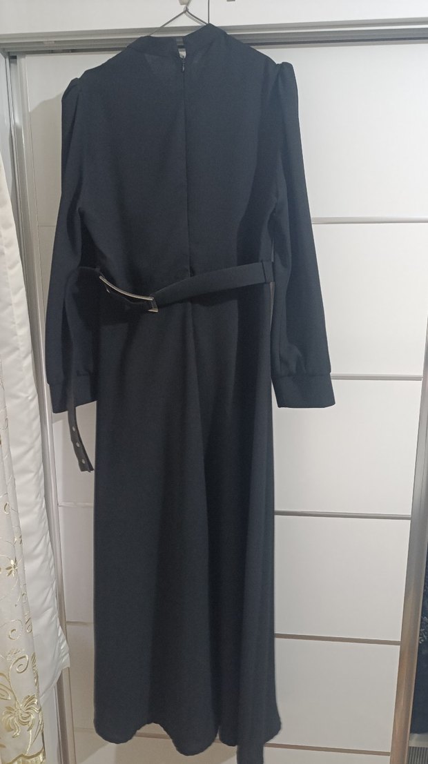 Siyah abiye elbise /Kadın/Kız/Bayan için - Görsel 2