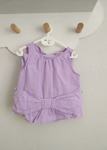 Zara Fiyonklu Mor Bebek Kız Takımı zara