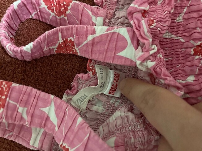 4 Yaş Beden Zara tulum