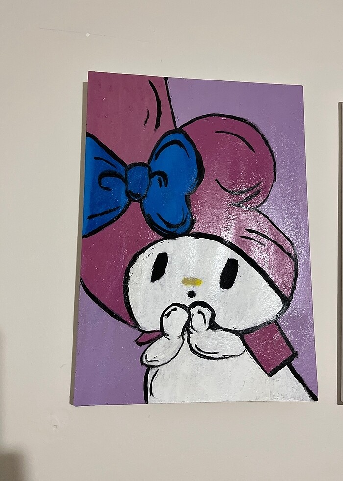 Hello kitty melody tablo - Görsel 3