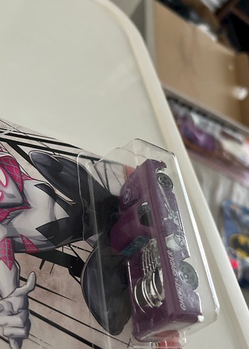 Mor Hot Wheels Marvel Spider-Man Oyuncak Araba - Görsel 5