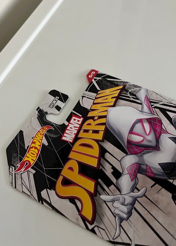 Mor Hot Wheels Marvel Spider-Man Oyuncak Araba - Görsel 2