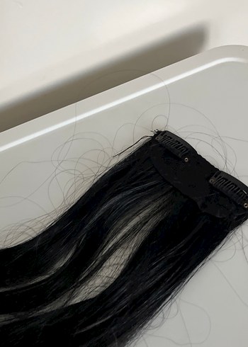 Siyah Gotik Saç Aksesuarı Püsküllü - Görsel 2