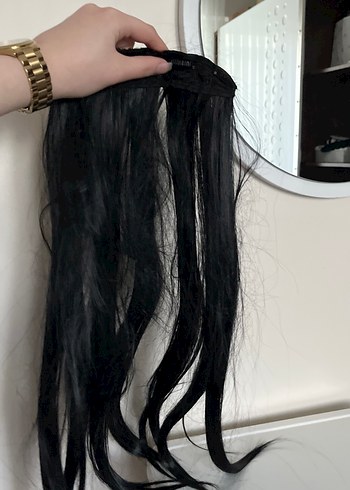 Siyah Gotik Saç Aksesuarı Püsküllü - Görsel 5