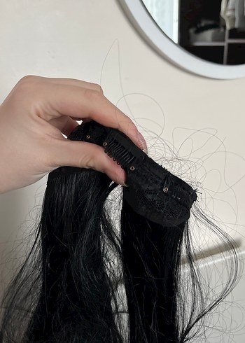 Siyah Gotik Saç Aksesuarı Püsküllü - Görsel 7