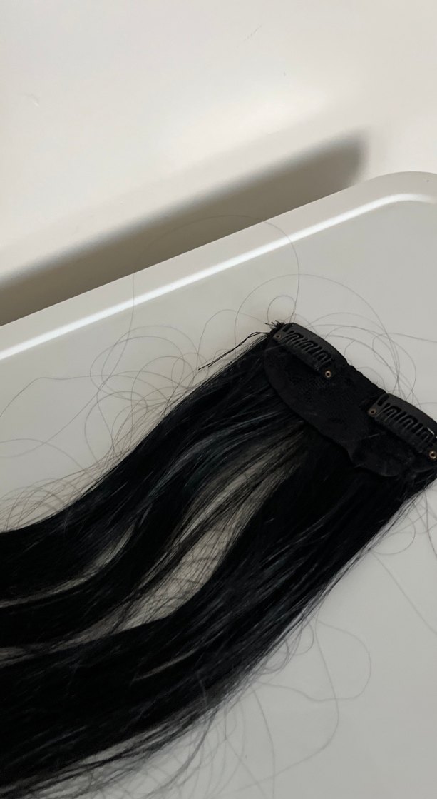 Siyah Gotik Saç Aksesuarı Püsküllü - Görsel 2