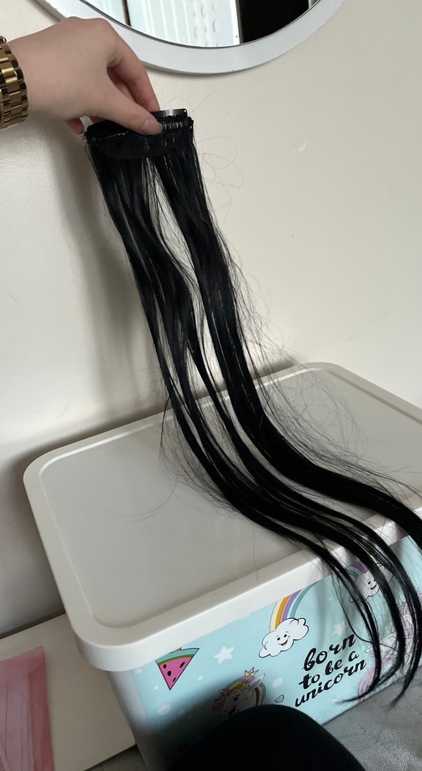 Siyah Gotik Saç Aksesuarı Püsküllü - Görsel 3