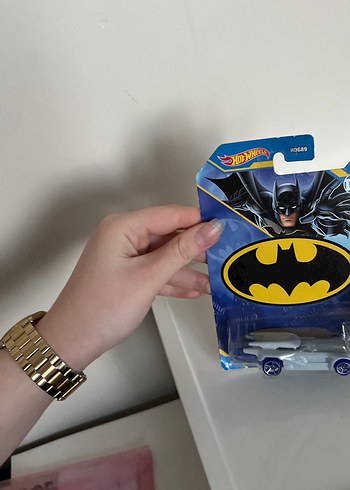 Hot Wheels Beyaz Batmobile Oyuncak Araba - Görsel 4