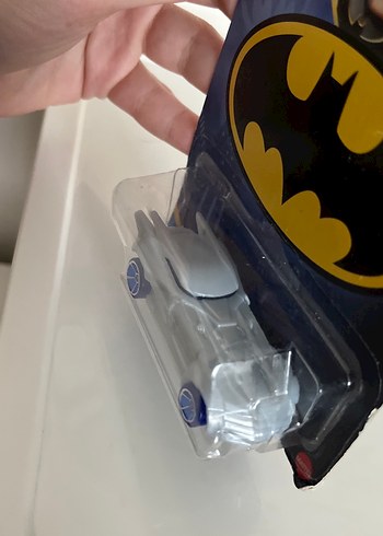 Hot Wheels Beyaz Batmobile Oyuncak Araba - Görsel 6