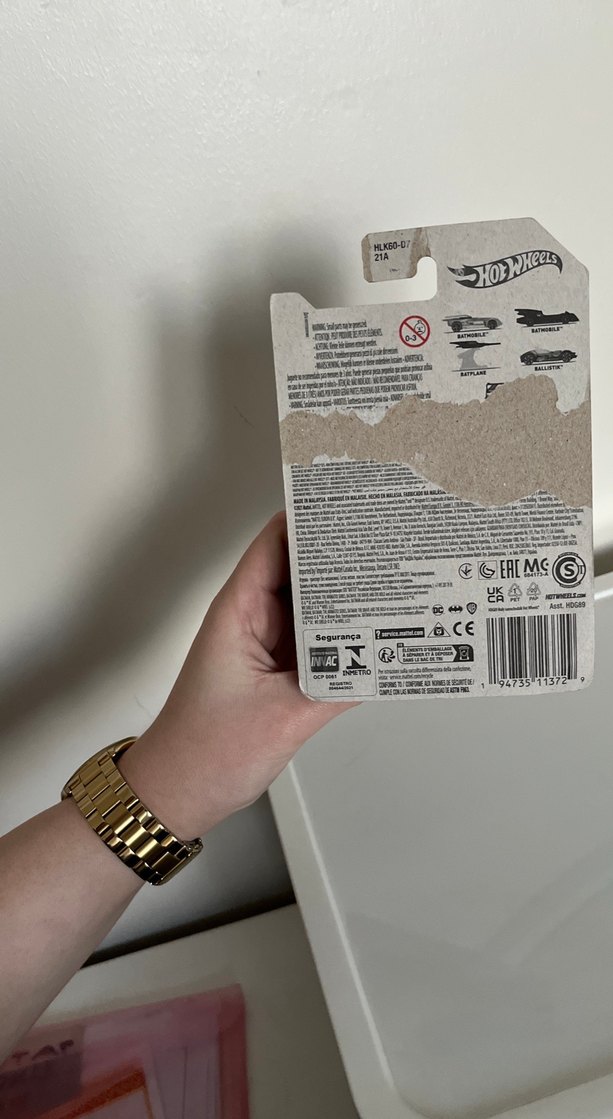 Hot Wheels Beyaz Batmobile Oyuncak Araba - Görsel 3