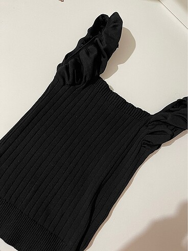 xs Beden Askılı crop