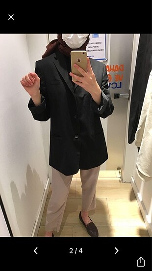 Blazer siyah ceket