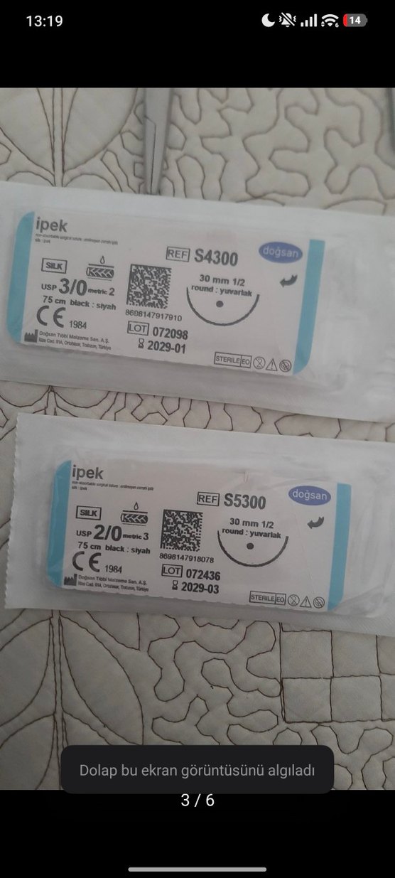 Cerrahi Dikiş Seti - Görsel 3