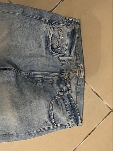 Zara ZARA MOM JEAN KISA PAÇA