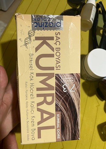 Kumral Saç Boyası Kalıcı Krem 73 Kumral Dore