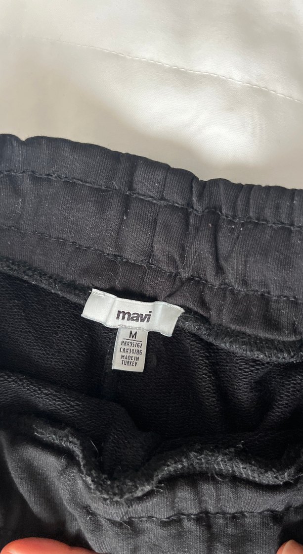 Siyah Rahat Kadın Eşofman Altı - Görsel 3