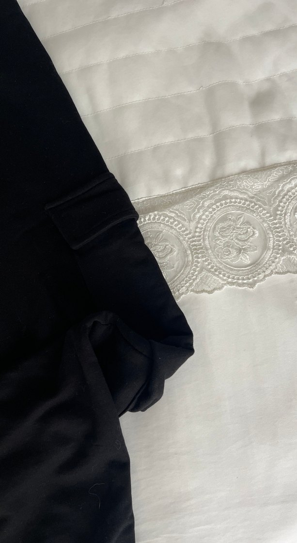 Siyah Rahat Kadın Eşofman Altı - Görsel 2