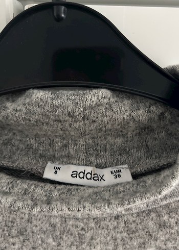 Gri Yarım Balıkçı Yaka Kadın Kazak - Görsel 4