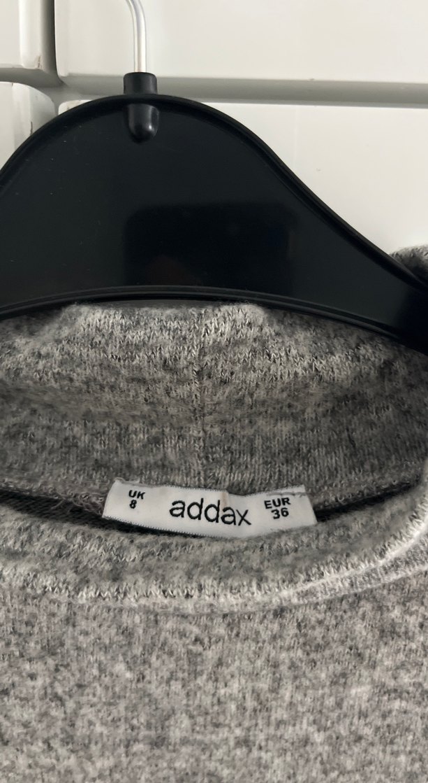 Gri Yarım Balıkçı Yaka Kadın Kazak - Görsel 4