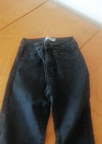 Addax Kadın Siyah Dar Kesim Denim Jean