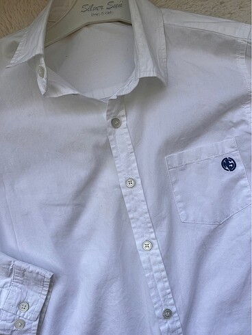 Erkek çocuk beyaz gömlek - Görsel 2